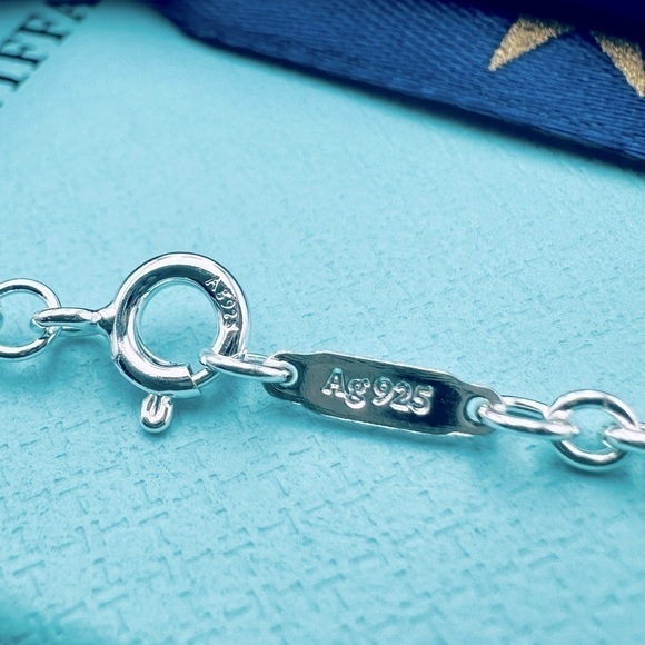 NWT Tiffany & Co. 24” Huge 3 mm Rolo Chain Link Necklace with PACKAGING - Picture 6 of 10